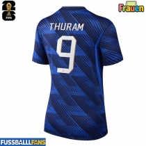 Frankreich Marcus Thuram #9 Heimtrikot Frauen EM 2024 Kurzarm